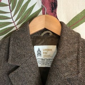 Vintage London Fog Overcoat